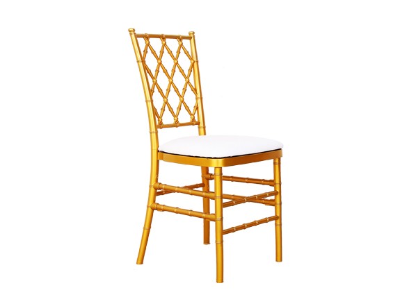 Gold Criss Cross Chair for Rent