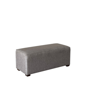 2 Seater Bench Woolen Upholstered Ottoman