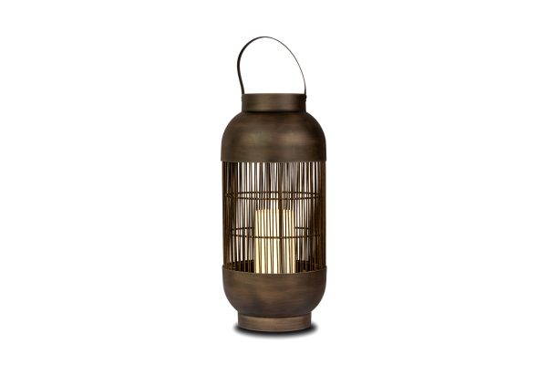 Cage Lantern With Candle