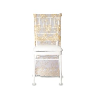 Customized Chair Linen – Gold