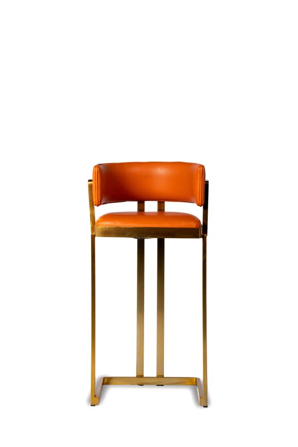Elegant Orange High Chair