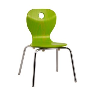 Kids Wooden Chair – Light Green