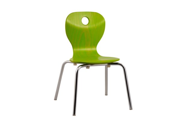 Kids Wooden Chair – Light Green