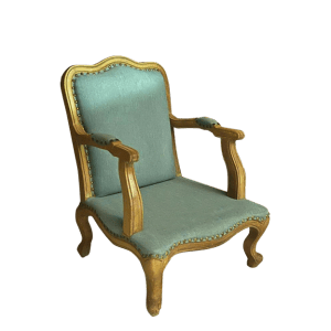 Mint Green Single Seater Accent Chair Sofa with Arm Rest