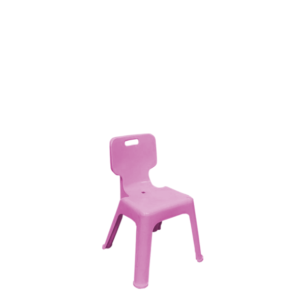 Plastic Kids Chair – Pink