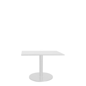 Square Top Dining Table (White)