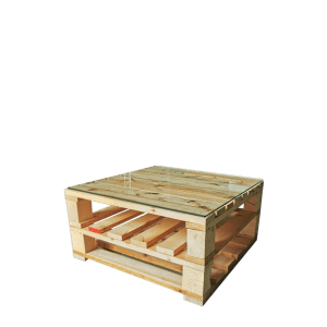 60×60 Wooden Pallet Coffee Table